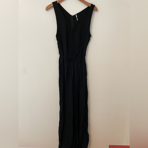 Young Fabulous & Broke Black Maxi Dress, Size L - Picture 2 of 6